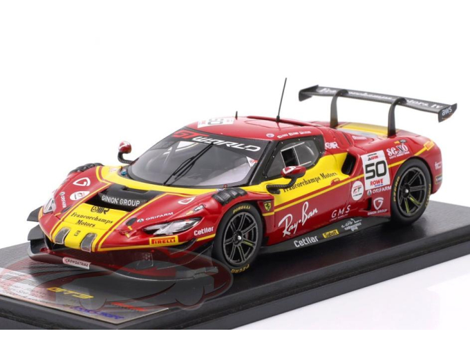 FERRARI 296 GT3 №50 4th 24h Spa Eliseo Donno, Antonio Fuoco, Arthur Leclerc (2025)