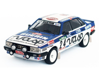 AUDI 80 Quattro (night version) №24 Rally Portugal (1984) Manuel Mello Breyner - Miguel Villar
