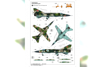 Сборная модель Советский истребитель-бомбардировщик МиГ-23МЛД