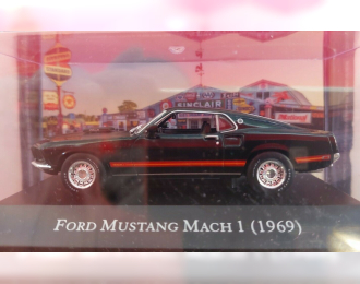 FORD Mustang Mach 1 (1969) black