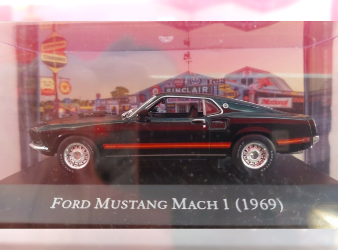 FORD Mustang Mach 1 (1969) black