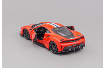 FERRARI 488 Pista (2018), red / white