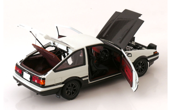 TOYOTA Sprinter Trueno (AE86) Project D Final Version, white matt-black