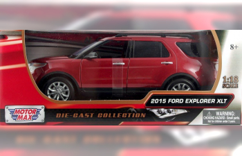 FORD Explorer XLT (2015), dark red