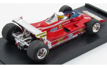 FERRARI F1 312t5 №1 Monaco Gp (1980) J.scheckter + Pilot, Red