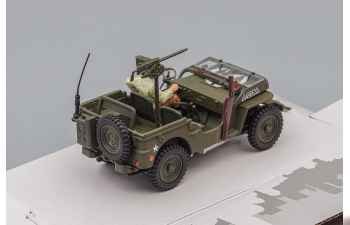 JEEP Willys 1/4 Ton military vehicle with 1 Soldier