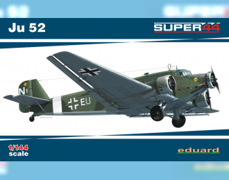 Сборная модель Немецкий транспортный самолет Junkers Ju 52