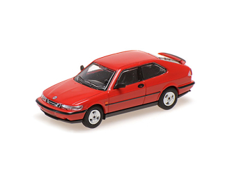 SAAB 900 Turbo 16S (Aero) Coupe (1987), red