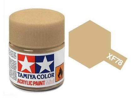 Краска акриловая деревянная палуба матовый XF-78 Wooden Deck Tan,10мл.