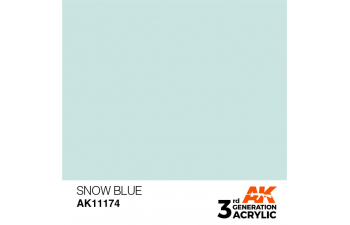 Краска акриловая 3rd Generation Snow Blue 17ml