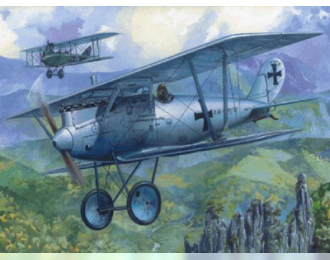 Сборная модель Pfalz D.III World War I