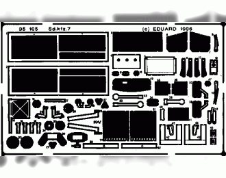 Фототравление для Sd. Kfz.7