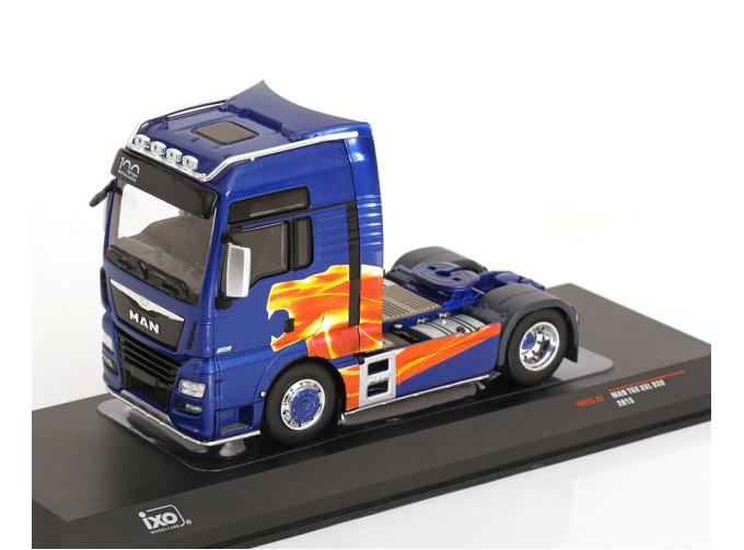MAN TGX XXL D38 "100 Years Edition" (2020), Blue/Decorated