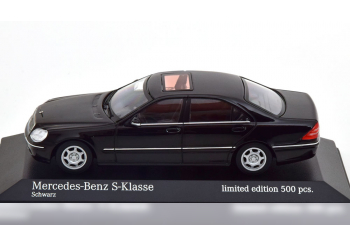 MERCEDES-BENZ S-Klasse V220 (1998), black