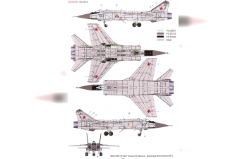 Сборная модель Mikoyan MIG-31 Foxhound