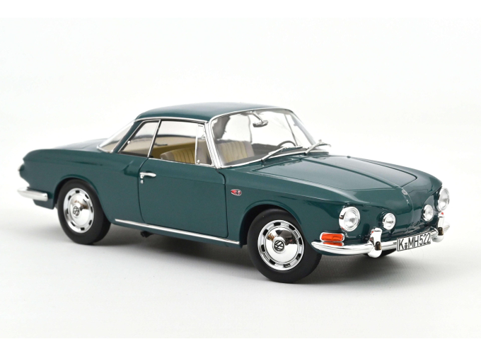 VOLKSWAGEN Karmann Ghia Type 34 Coupe (1961), green