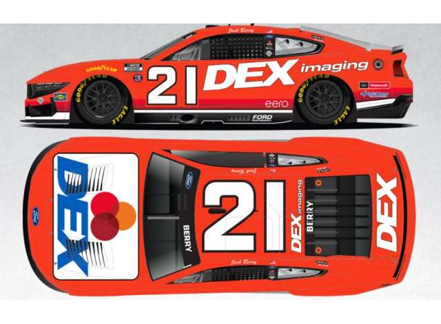 Ford Mustang #21 Josh Berry *Imaging* red/white 2025