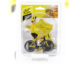 FIGURES Ciclista - Cyclist - Maglia Gialla - Yellow Jersey - Winner Tour De France (2023), Yellow