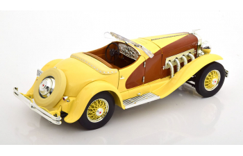 DUESENBERG Ssj Speedster Spider Cabriolet Open (1935), Cream Brown