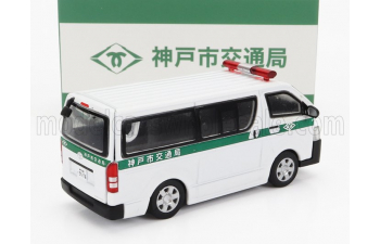 TOYOTA Hiace Minibus Police (2009), White Green