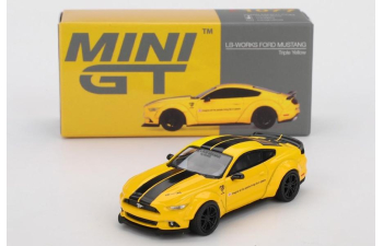 FORD Mustang GT LB-Works, yellow/black