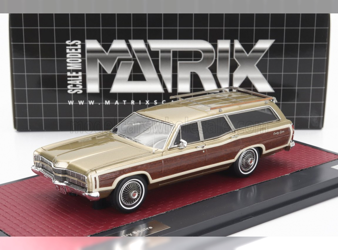 FORD Ltd Country Squire Sw Station Wagon (1969), Gold Met