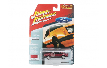 FORD Mustang GT (1982), dark red