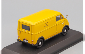 DKW F89L фургон "Deutsche Bundespost" 1952, yellow