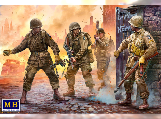 Сборная модель Take one more grenade! Screaming Eagles, 101st Airborne (Air Assault) Division, Europe, 1944-1945