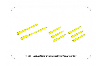 Light additional armament for Soviet tank JS-7