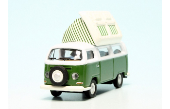 VOLKSWAGEN T2a Camping Bus (1967), Green White