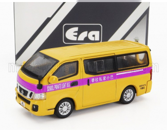 NISSAN Nv350 Minibus Hon Kong Scuolabus (2012), Yellow Purple