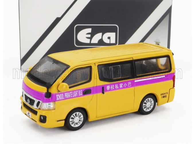 NISSAN Nv350 Minibus Hon Kong Scuolabus (2012), Yellow Purple