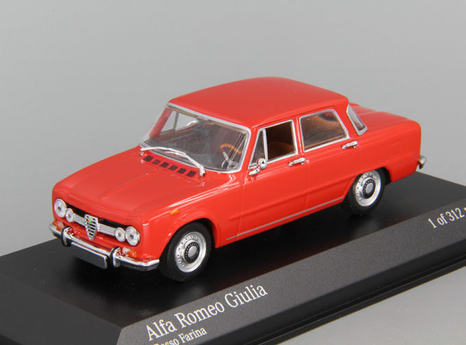 ALFA ROMEO GIULIA 1600 (1970), red