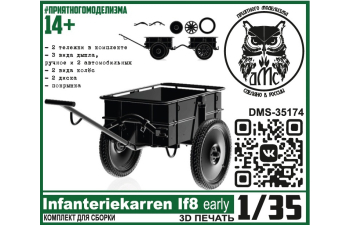 Сборная модель Infanteriekarren IF8, 1 серии