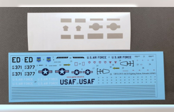 Декаль для F-16C/D Edwards AFB