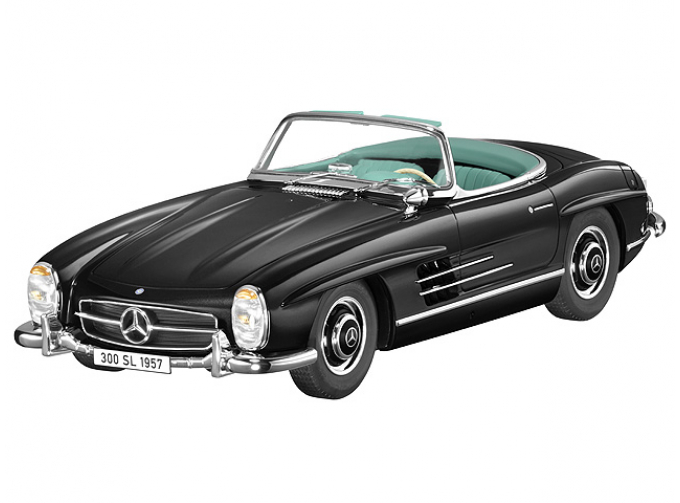 MERCEDES-BENZ 300SL Roadster W198 II (1957), black