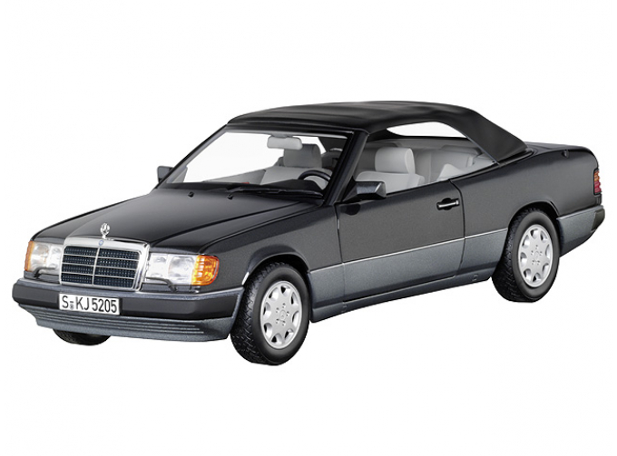 MERCEDES-BENZ 300CE-24 Convertible A124 (1992-1993), black / blue