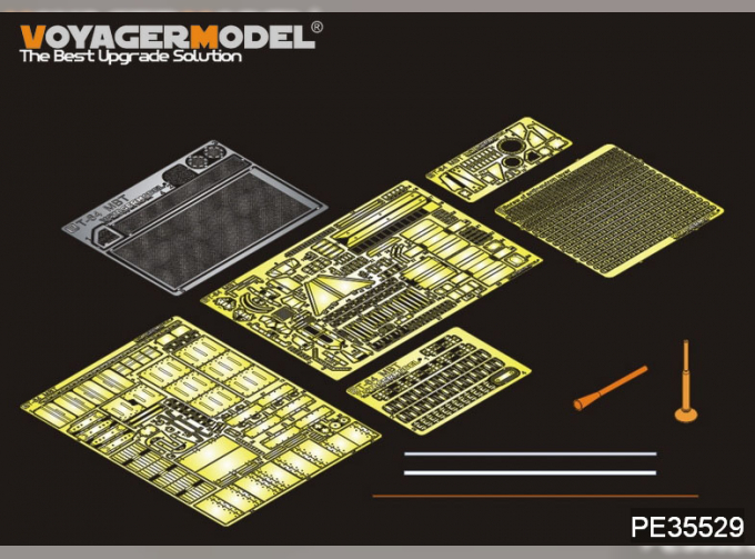 Фототравление для Modern Russian T-64 Medium Tank Basic