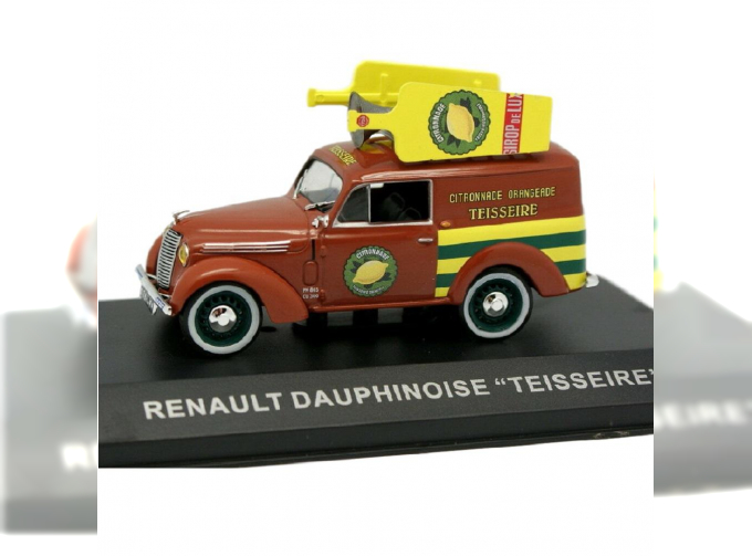 RENAULT Dauphinoise Teisseire, brown / yellow