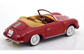 PORSCHE 356 A Carrera Convertible, dark red