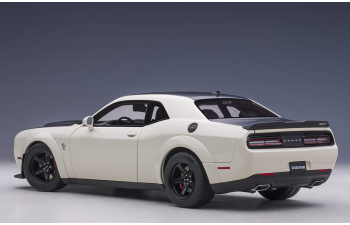 Dodge Challenger Demon SRT белый с черным