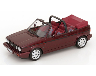 VOLKSWAGEN Golf 1 Cabrio Etienne Aigner (1990), dark red-metallic