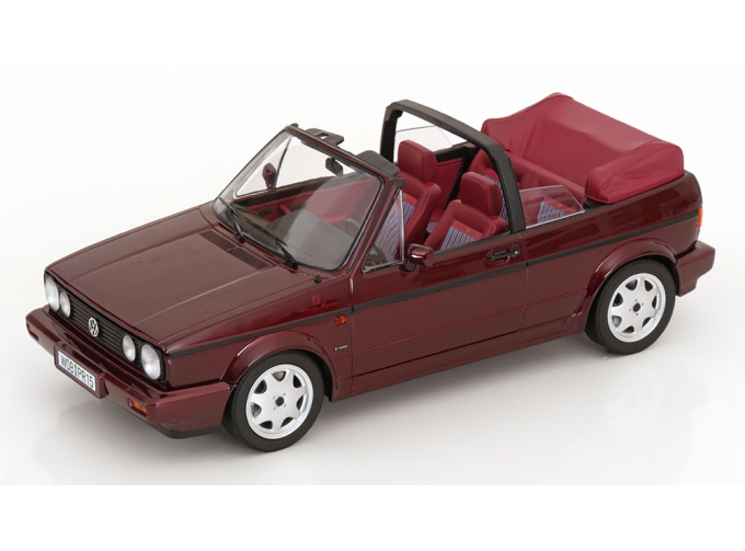 VOLKSWAGEN Golf 1 Cabrio Etienne Aigner (1990), dark red-metallic