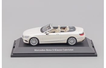 MERCEDES-BENZ S-Class Cabriolet A217, white