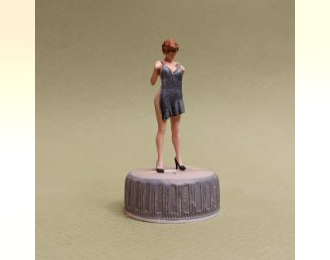 Фигура 0884 Оголение (Вариант 6), окрашенная (цвет в ассортименте)