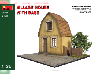 Наборы для диорам VILLAGE HOUSE WITH BASE