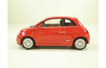 FIAT 500 (2007), red