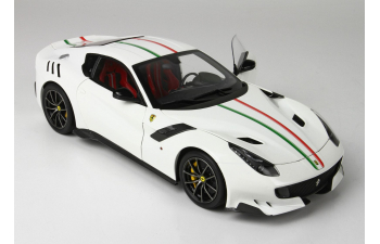 FERRARI F12 TDF - 2015 - WHITE / TRICOLORE