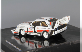 AUDI Sport Quattro S1 Walter Röhrl - Winner Pikes Peak Hillclimb (1987), white